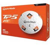 GENUINE TAYLORMADE TP5 Pix GOLF BALLS - WHITE 12 PACK