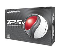 TaylorMade TM24 TP5x Golf Balls 12 Ball Pack White