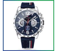 Tommy Hilfiger Men's Watch Decker 1791474 Blue dial Blue Strap Watch