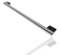 Genuine Top or Bottom Oven Door Handle Silver Black Built In - Compatible With Hotpoint - C00496372
