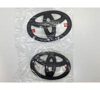 Genuine Toyota 4Runner Nightshade 2 Piece Black/Blackout Emblem Overlay Set PT948-89190-02