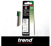 GENUINE TREND C016X1/4TC 10MM X 1/4" SHANK STRAIGHT TCT ROUTER CUTTER BIT