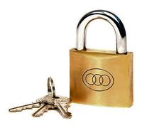 GENUINE TRI-CIRCLE SOLID BRASS 20MM PAD LOCK NO. 261