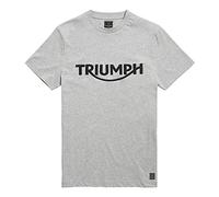 Genuine Triumph Motorcycles Bamburgh Grey T-Shirt (X-Large)