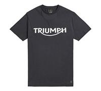 Genuine Triumph Motorcycles Bamburgh T-Shirt Jet Black (XXX-Large)