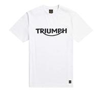 Genuine Triumph Motorcycles Bamburgh T-shirt White (Small)