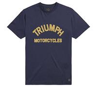 Genuine Triumph Motorcycles Burnham T-Shirt Black Iris (XX-Large)