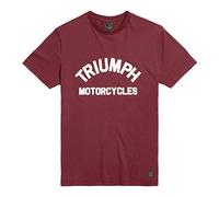 Genuine Triumph Motorcycles Burnham T-Shirt Syrah (XXX-Large) Red