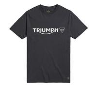 Genuine Triumph Motorcycles Cartmel T-Shirt Jet Black (X-Large)