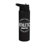 Genuine & Trusted Athletic Director AD Administrator Apparel Stainless Steel Insulated Water Bottle