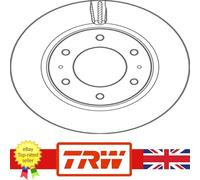 Genuine TRW Brake Disc for Mitsubishi PAJERO 15- 4615A223