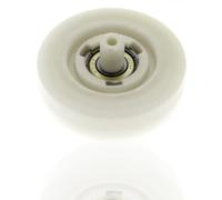 Genuine Tumble Dryer Roller Wheel - Compatible With Bauknecht TKCARE/TKCHAMPION/TKDR/TKECO/TKEVO/TKJOY/TKNOVA/TKPL/TKPLATINUM Series - C00311852 & 481010456115