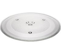 Genuine Turntable Plate 318mm Compatible with Samsung CE107F-S/XEU CE107MTST CE107V-B CE107V-W CE1160 Microwave Ovens