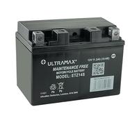 Genuine UltraMax ETZ14S, 12V 11.2AH Motorbike Motorcycle Battery REPLACES YTZ14S