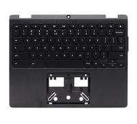 Genuine US Layout Palmrest for ACER CHROMEBOOK SPIN 512 R851TN, SPIN 512 R851TN-C2X3 Keyboard Palm Rest Topcase Top Case Upper Top Cover Compatible with 6B.H99N7.016- BLACK