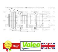 Genuine Valeo AC Compressor 700868