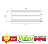 Genuine Valeo AC Condenser for Audi A4 A5 A6 A7 15-20 8W0816421C