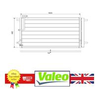 Genuine Valeo AC Condenser for Audi A8 10-18 4H0260403E