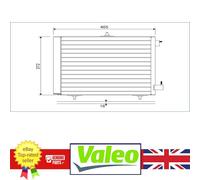 Genuine Valeo AC Condenser for Citroen C2 C3 C4 DS3 Ds DS 6455-AL
