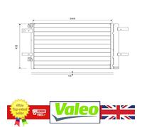 Genuine Valeo AC Condenser for Citroen C4 GRAND JUMPY 9677145480