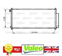 Genuine Valeo AC Condenser for Honda ACCORD 04-08 80101-SEF-E11