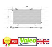 Genuine Valeo AC Condenser for Honda JAZZ 14- 80100-T5A-003