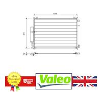 Genuine Valeo AC Condenser for Land Rover DEFENDER 19- LR062424