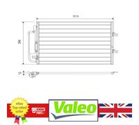 Genuine Valeo AC Condenser for Renault TWINGO 07-14 8200448252