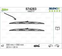Genuine Valeo fits Silencio Wiper Perf Lhd Rhd Vm217 Kit