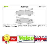 Genuine Valeo Front Brake Pad Set for Fiat DUCATO 07-23 77367093