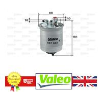 Genuine Valeo Fuel Filter for Audi A2 00-05 8Z0127435
