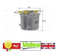 Genuine Valeo Fuel Filter for Nissan X-TRAIL 07-13 16400-JD50B