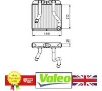Genuine Valeo Heater Matrix for Audi Q7 Porsche CAYENNE 7L0819031
