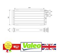 Genuine Valeo Heater Matrix for BMW 5 6 7 8 64119361712