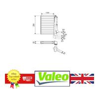 Genuine Valeo Heater Matrix for BMW X5 06-13 X6 07-14 6968204