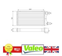 Genuine Valeo Heater Matrix for Fiat PUNTO 99-12 46770806