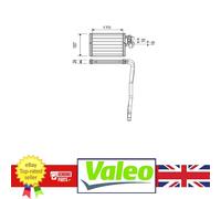 Genuine Valeo Heater Matrix for Ford FIESTA 10-17 1573046