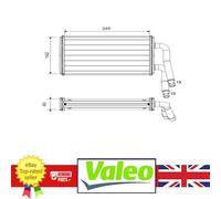Genuine Valeo Heater Matrix for Ford TRANSIT 06-14 1406321