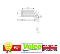 Genuine Valeo Heater Matrix for Honda CIVIC 01-05 79110-S6D-G01