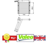 Genuine Valeo Heater Matrix for Kia RIO 05-11 97138-1G000