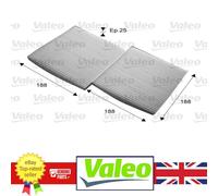 Genuine Valeo Pollen Filter for BMW X3 10-17 X4 14-18 2284827