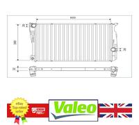 Genuine Valeo Radiator for BMW X3 10-17 X4 14-18 17117593843