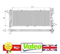Genuine Valeo Radiator for Chrysler VOYAGER 00-07 4677523AA