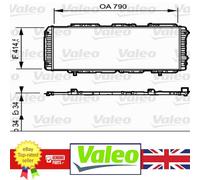 Genuine Valeo Radiator for Citroen JUMPER XM Fiat DUCATO 1301-HR