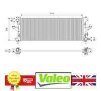 Genuine Valeo Radiator for Fiat DUCATO 11- 1367532080