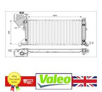 Genuine Valeo Radiator for Mercedes SPRINTER 00-06 5104117AA