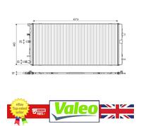 Genuine Valeo Radiator for Renault GRAND KANGOO MEGANE 214109155R