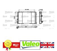 Genuine Valeo Radiator for Renault KANGOO 97-01 7700301171