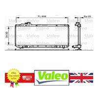 Genuine Valeo Radiator for Toyota RAV 94-00 16400-7A110