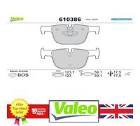 Genuine Valeo Rear Brake Pad Set for BMW 3 12-15 2468438